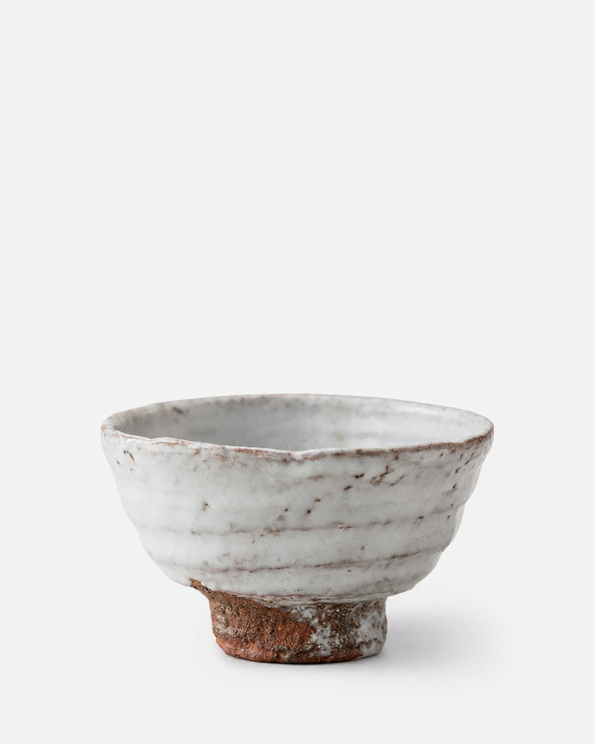 Hagi chawan by Kanzan Shinjo, straw ash glaze