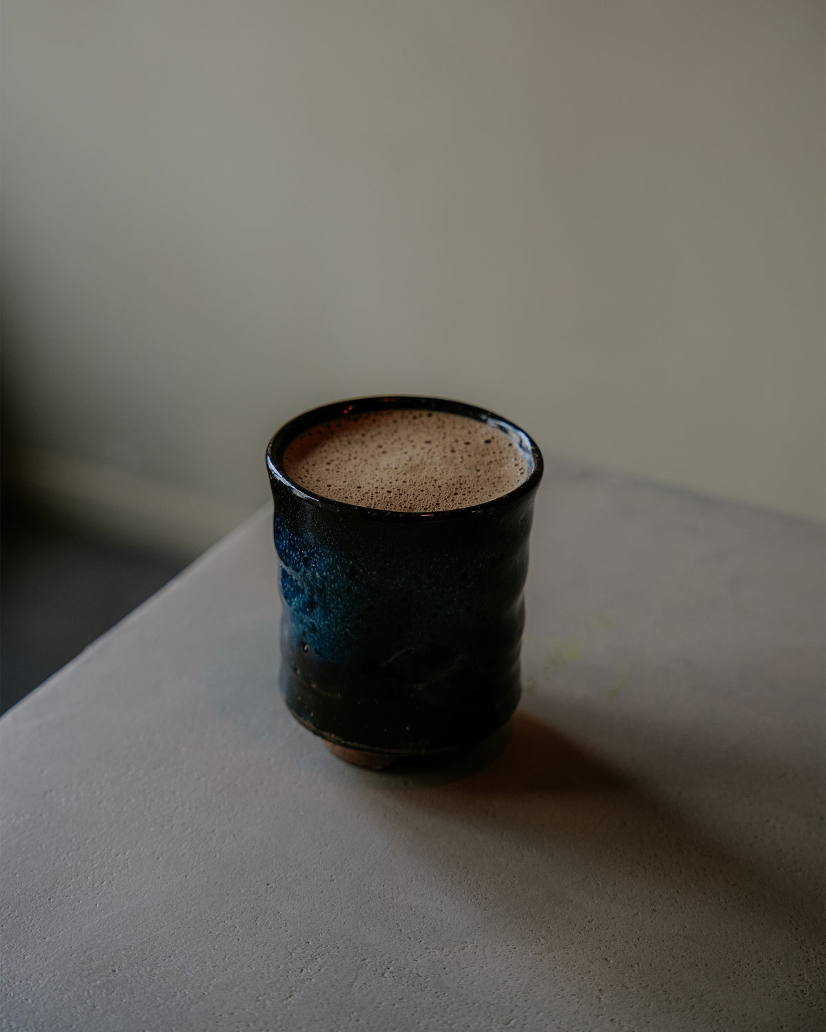 Hōjicha matcha latte, smooth and comforting