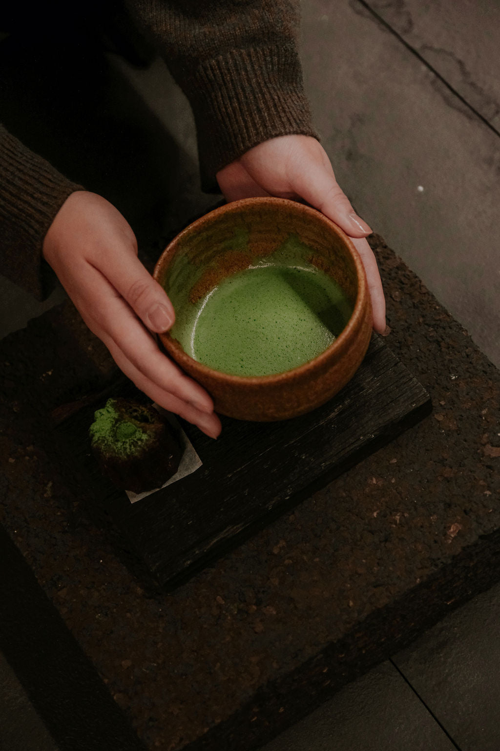 Renshū matcha, styled shot
